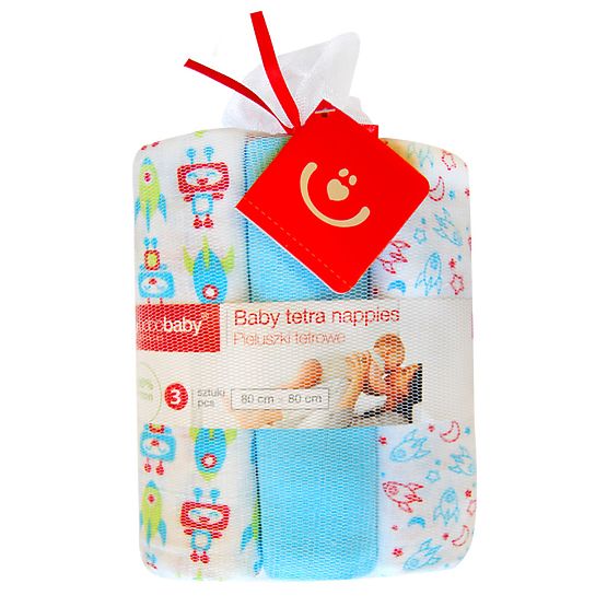 Pieluszki tetrowe z nadrukiem