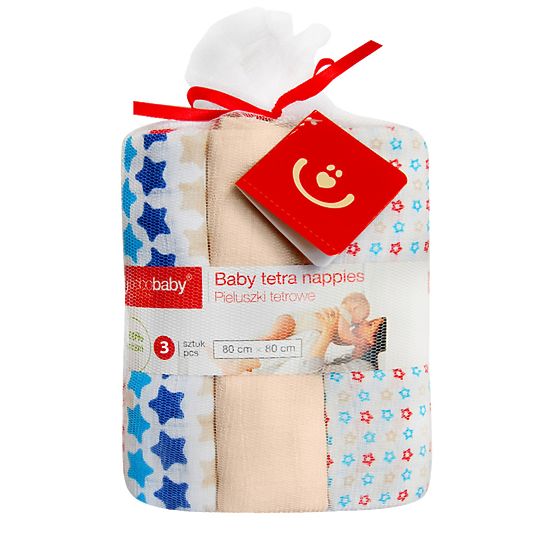 Pieluszki tetrowe z nadrukiem