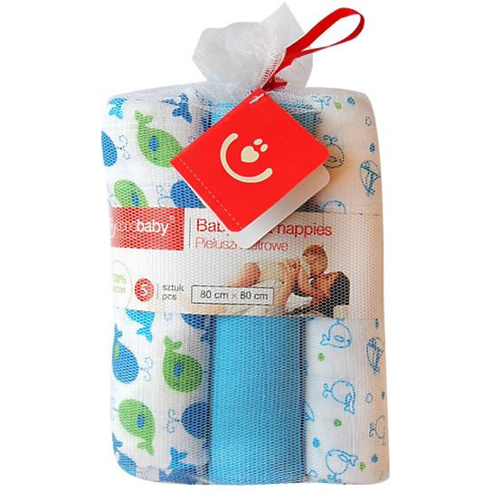 Pieluszki tetrowe z nadrukiem