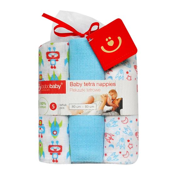 Pieluszki tetrowe z nadrukiem