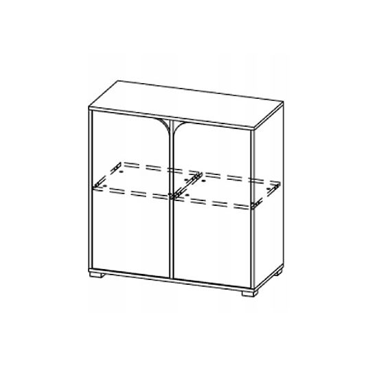 Pierś 2-dveřová Na zewnątrz