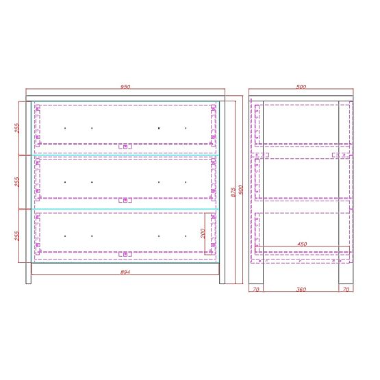 Pierś Manhattan - siwy