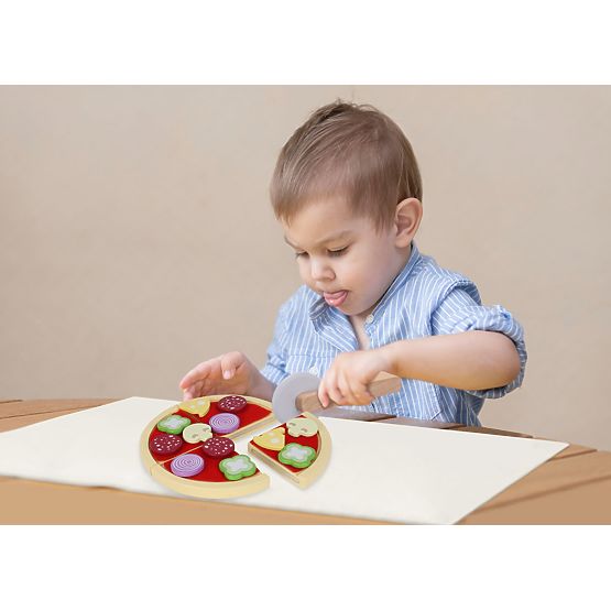 Pizza z pieca opalanego drewnem