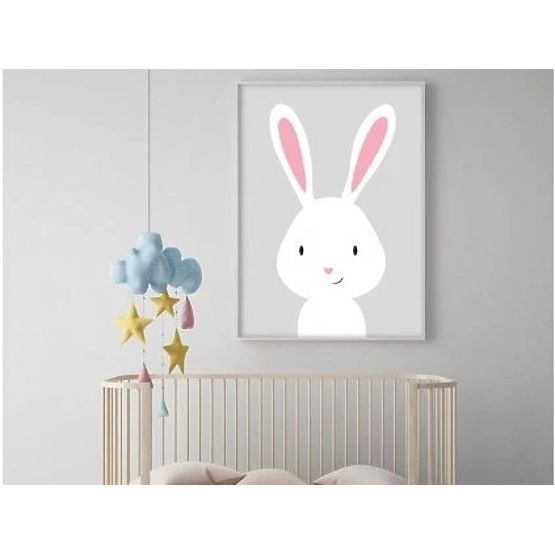 Plakat - Króliczek Boho