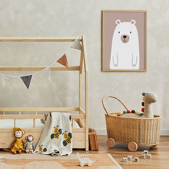 Plakat Miś Boho