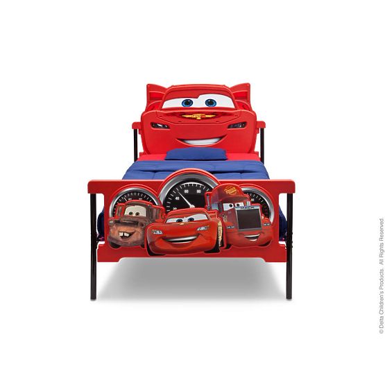 Plastikowe 3D łóżko Samochody