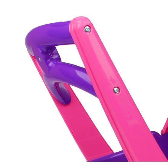 Plastikowy wózek dla lalek 