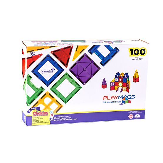 Playmags 151 - zestaw 100 sztuk