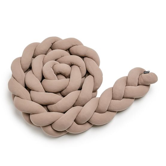 pleciony ochraniacz - brązowy