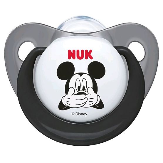 pocieszyciel NUK Trendline Mickey 6-18m szare siwy 6-18 m