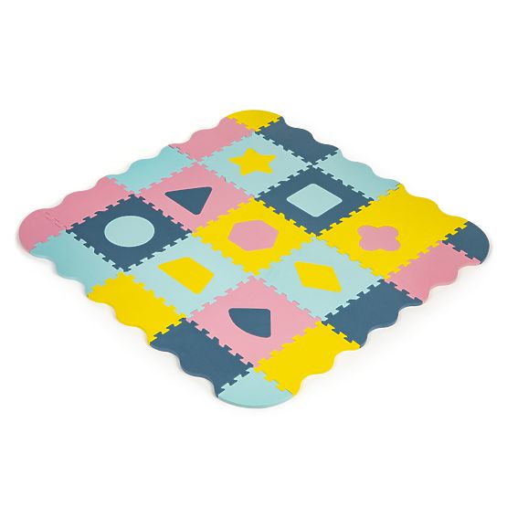 Mata piankowa - puzzle w pastelowych kolorach