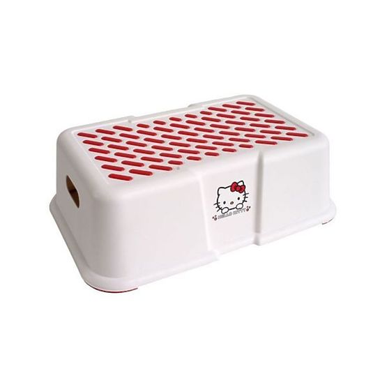 Podnóżek pod WC Hello Kitty - biały