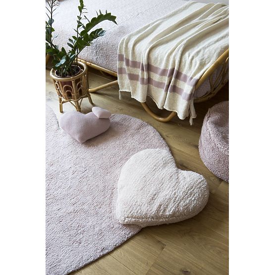 Poduszka dekoracyjna z dzianiny - Love