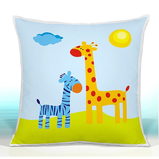 Poduszka SAFARI ŻYRAFA I ZEBRA 22