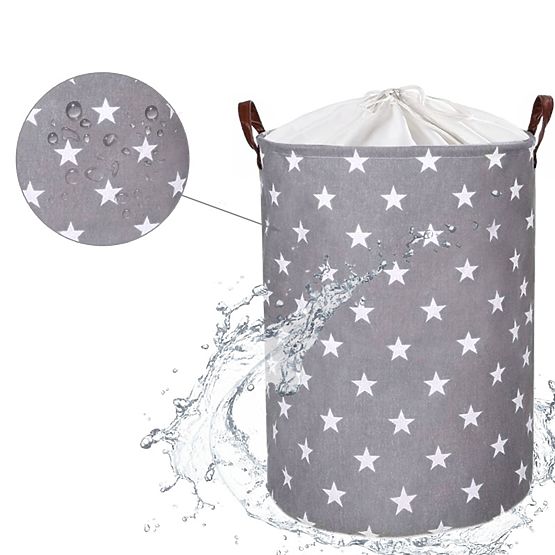 Kosz na zabawki - gwiazdki