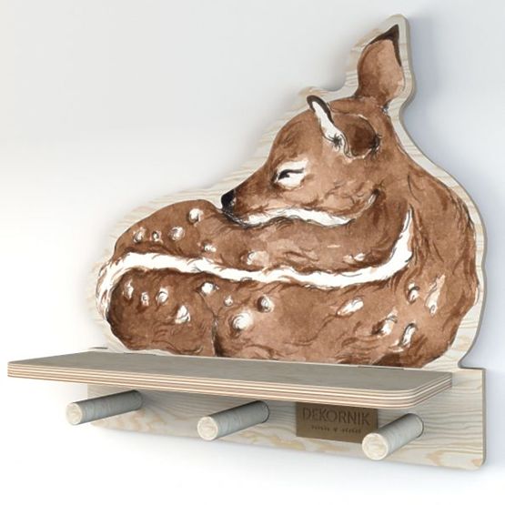 Półka DEKORNIK - Płowy