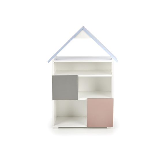 Półka dziecięca w kształcie domku Fati