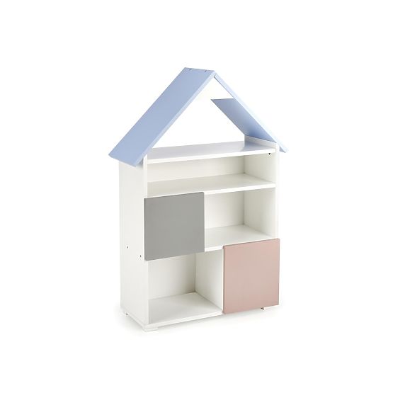 Półka dziecięca w kształcie domku Fati