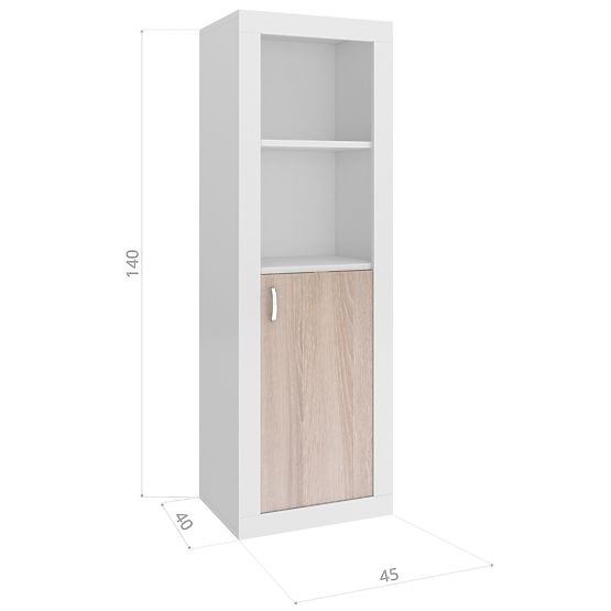 Półka Filip mały - dąb sonoma