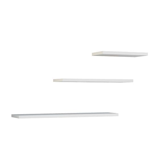 Półki ścienne TOBI 3P BIAŁA