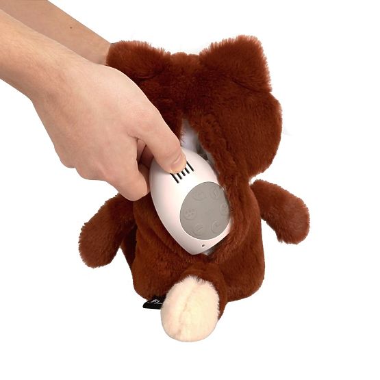 Pomarańczowy lis z biciem serca FLOW