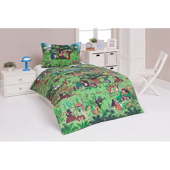 Pościel dziecięca Matějovský - Kret w lesie
