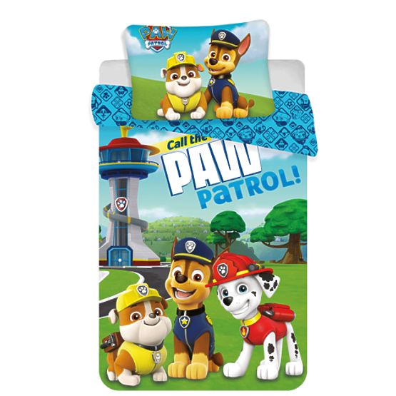 Pościel dziecięca Psi Patrol baby 100x135 cm + 40x60 cm
