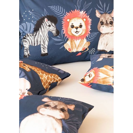 Pościel dziecięca Matějovský 140x200 + 70x90 - Dżungla