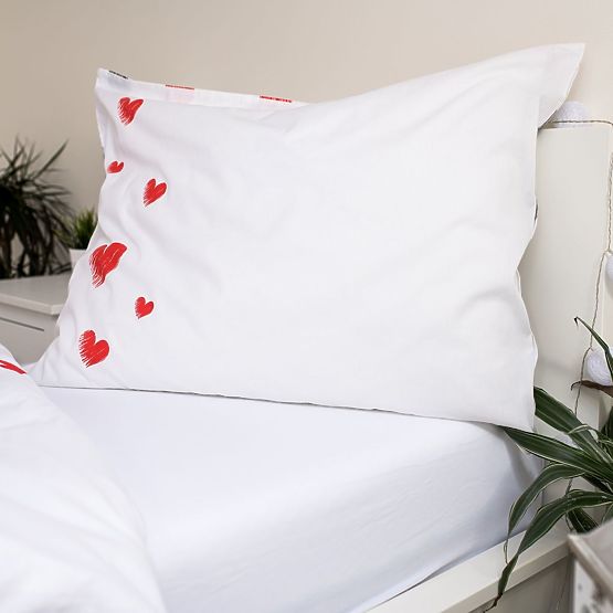 Pościel Mickey i Minnie 140 x 200 cm + 70 x 90 cm