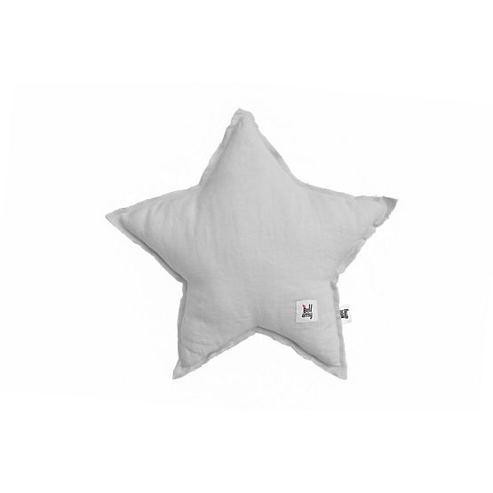 Pościel poduszka Star - siwy