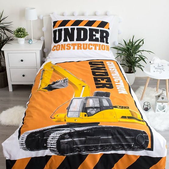 Pościel z efektem świetlnym Bagr 140 x 200 cm + 70 x 90 cm