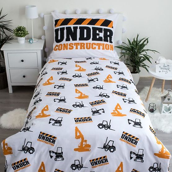 Pościel z efektem świetlnym Bagr 140 x 200 cm + 70 x 90 cm