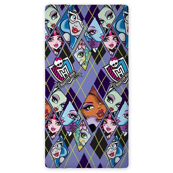 Prześcieradło bawełniane Monster High I