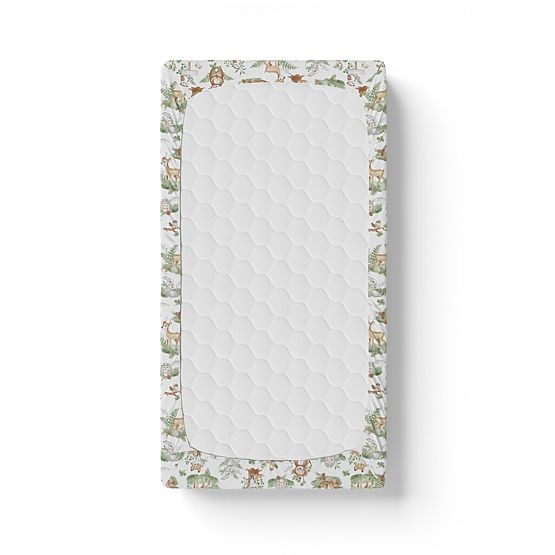 Prześcieradło dziecięce - zwierzęta w zaroślach