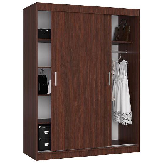 PRZESUWNA SZAFA 150 cm CLP MONO WENGE