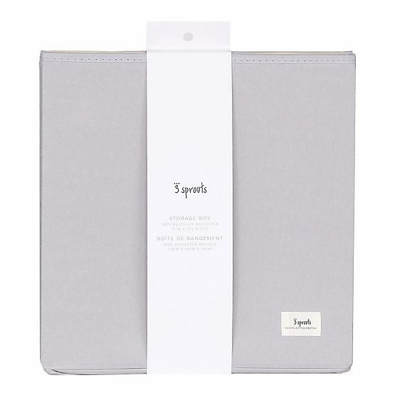 Pudełko do przechowywania 3 KIEŁKI - Szare