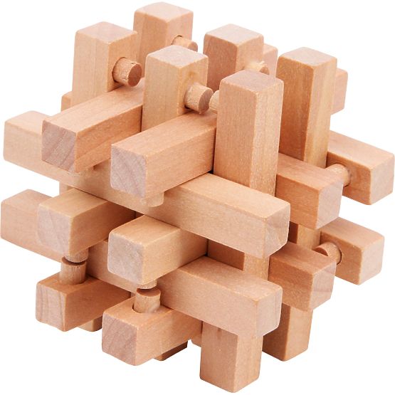 Zestaw puzzli drewnianych Mała Stopka 4 szt