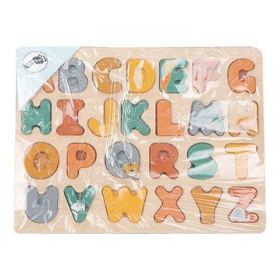 Puzzle z małą stopą Alfabet Safari