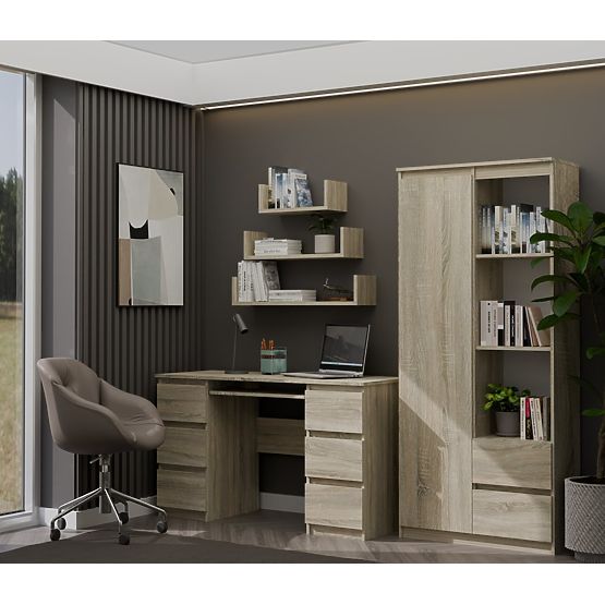 Regał Biały RS-80 SONOMA