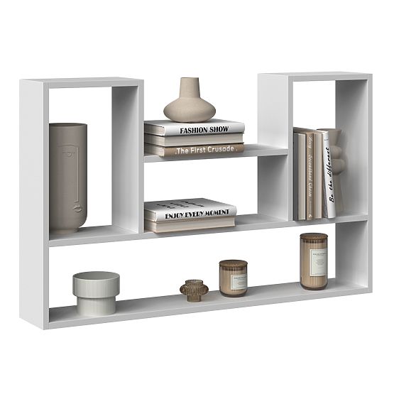 Regał BILBAO 4P BIAŁY