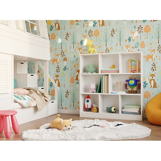 Regał Fiesta 8P BIAŁY