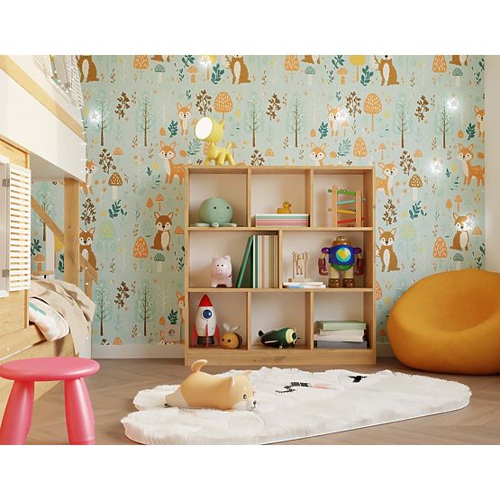 Regał Fiesta 8P DĄB ARTISAN