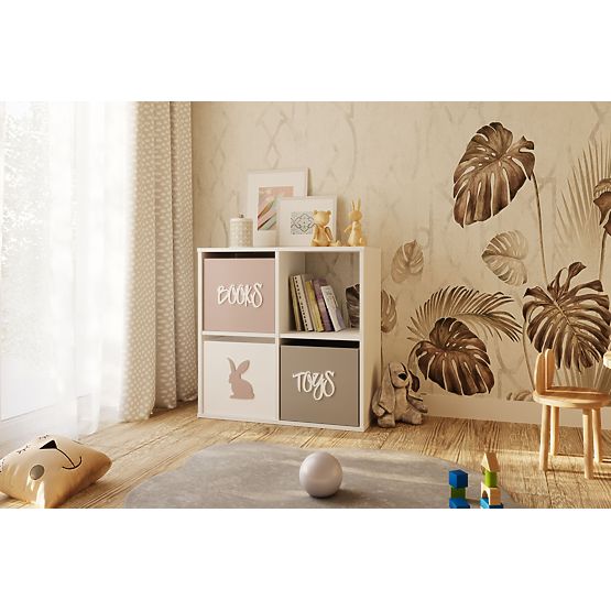 Regał Loni 2x2 biały