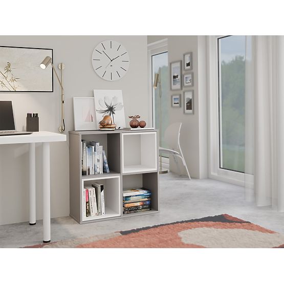 Regał Malax 2x2 GLINA