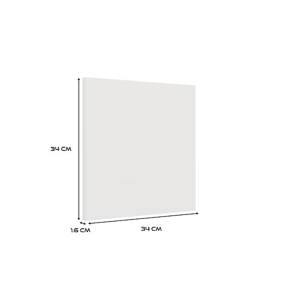 REGAŁ MALAX 3x3 H BIAŁY Z 3 DRZWIAMI PÓŁKI KOMOROWE 110x110 CM TIP ON