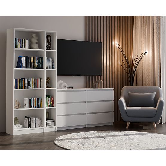 Regał Onyx R25 BIAŁY