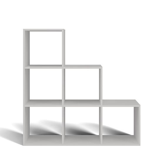 Regał STEP 3X3 RS-30 BIAŁY