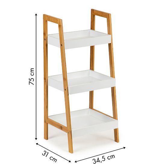 Regał z półkami Bamboo - 3 półki