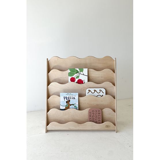 Regał WAVE M - naturalny