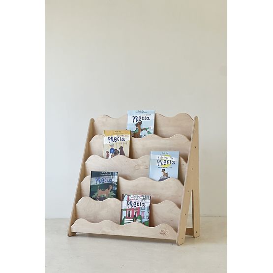 Regał WAVE M - naturalny